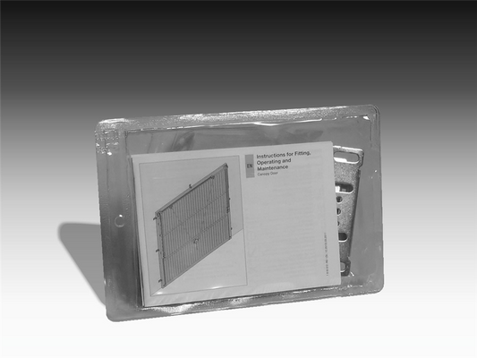 229 - Handle pack for steel up & over doors with canopy gear (timber framed) (C4)
