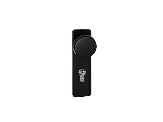 3348 - Black Lever/ Knob Handle Side Hung
