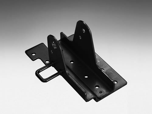 4307 - N800 Double Door Latch Keeper. For Timber Frames (Right Hand)