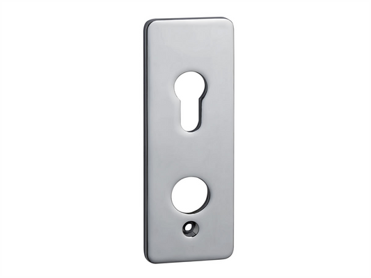 7648 - Brushed steel Fascia Plate for Up & Over doors